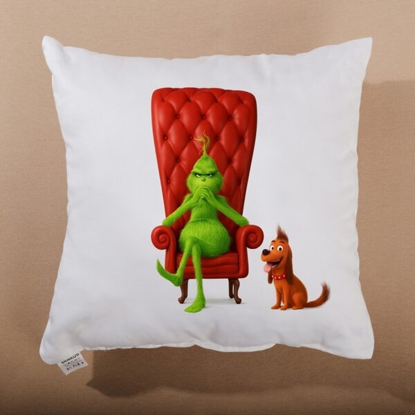 Vánoční polštář Grinch 40x40 cm EMI