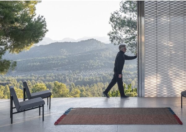 Nanimarquina Koberec Re-rug 1, vlna a recyklovaná vlna, dhurrie Rozměr: 170x240 cm