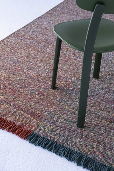 Nanimarquina Koberec Re-rug 1, vlna a recyklovaná vlna, dhurrie Rozměr: 170x240 cm