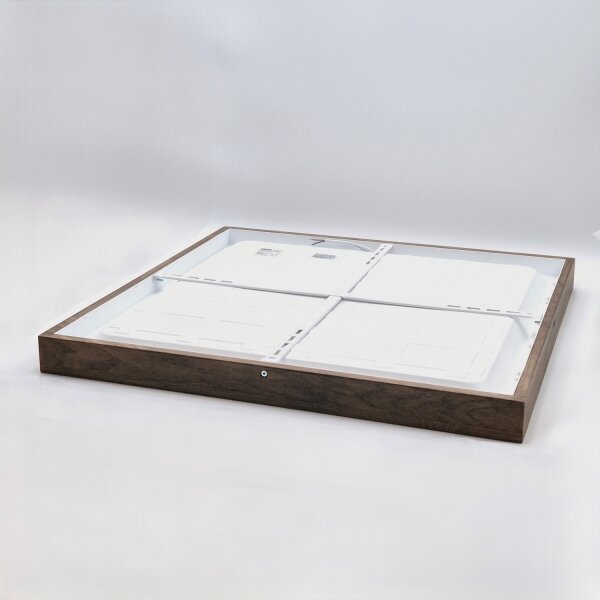 Brilagi-LED Koupelnové svítidlo WOODY FRAME LED/40W/230V 60x60 cm IP44 dub ořech