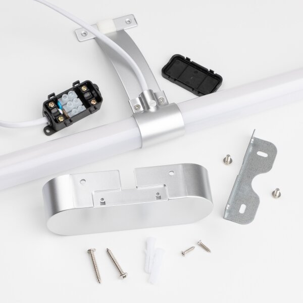 Brilagi - LED Koupelnové osvětlení zrcadla TUBEO LED/6W/230V 40 cm IP44 stříbrná