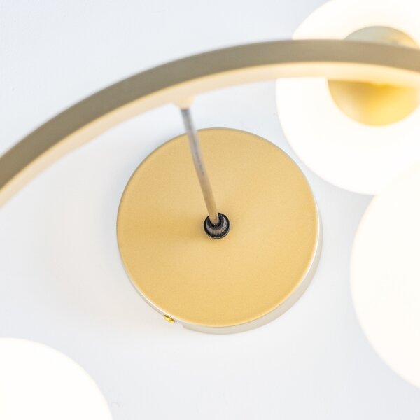 Brilagi - LED Lustr na lanku MILLA 15xG9/3W/230V zlatá/bílá