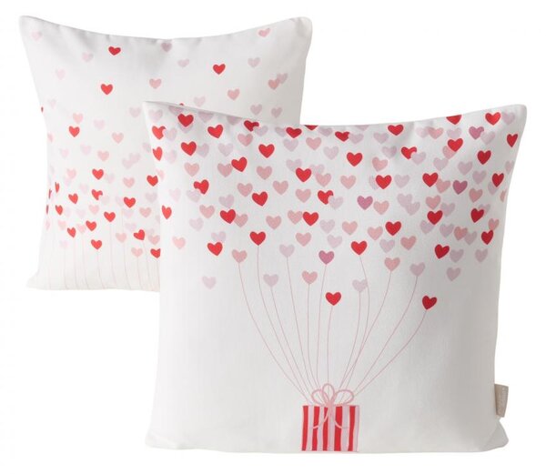 Boltze Home Collections Polštář Sherine se srdíčky