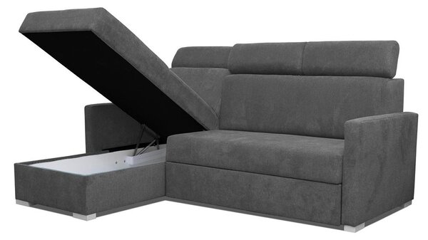 Malá sedací souprava HUGO MINI | 160x217 cm | rozkládací s úložným prostorem | VÝBĚR TKANIN