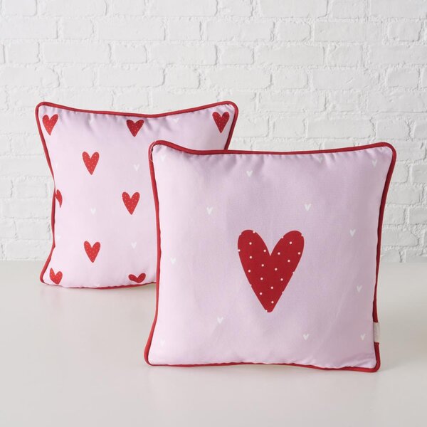 Boltze Home Collections Polštář Milena se srdíčkem