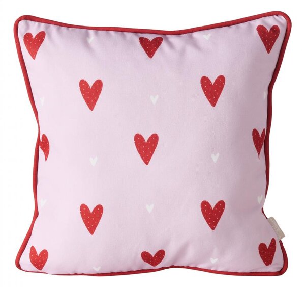 Boltze Home Collections Polštář Milena se srdíčky