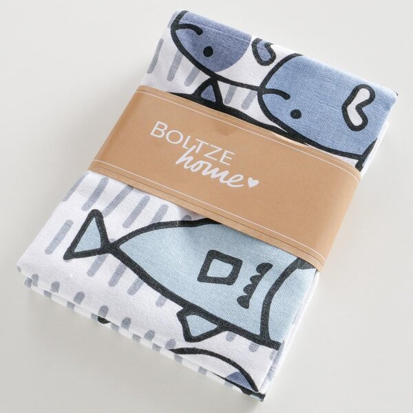 Boltze Home Collections Kuchyňské utěrky Fish sada dvou kusů