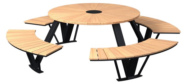 ZAHRADNÍ SESTAVA dřevo, kov Ambia Garden - Online Only zahradní nábytek, Online Only