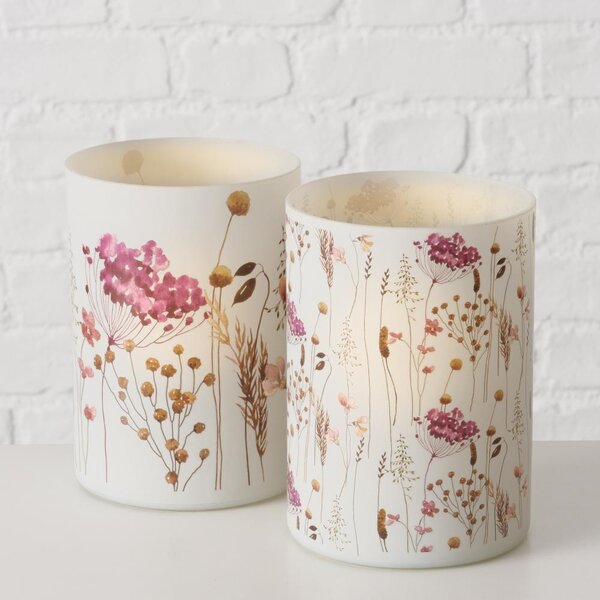 Boltze Home Collections Skleněný svícen Mathilda