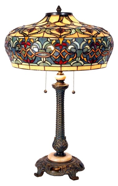 Stolová lampa Orient v Tiffany stylu