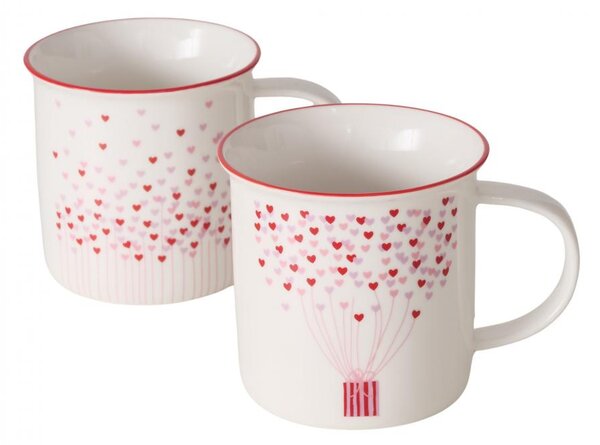 Boltze Home Collections Porcelánový hrníček Sherine s dárkem