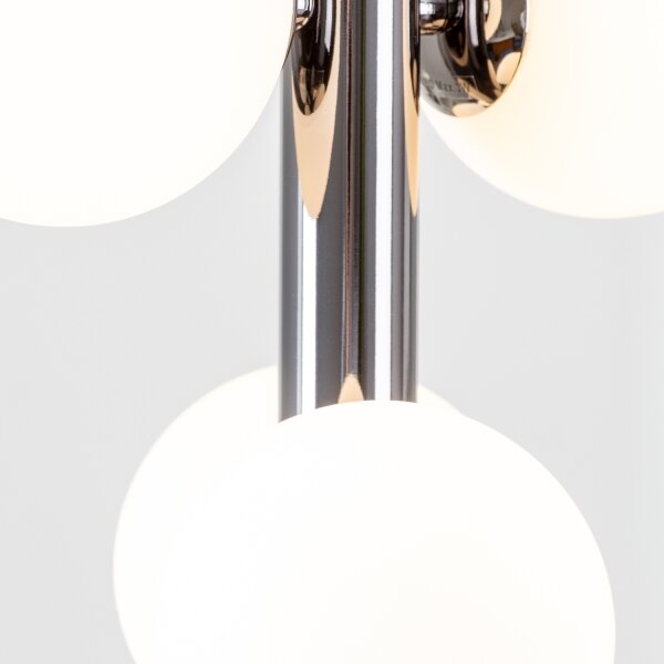 Brilagi - LED Lustr na lanku MILLA 6xG9/3W/230V černý chrom/bílá