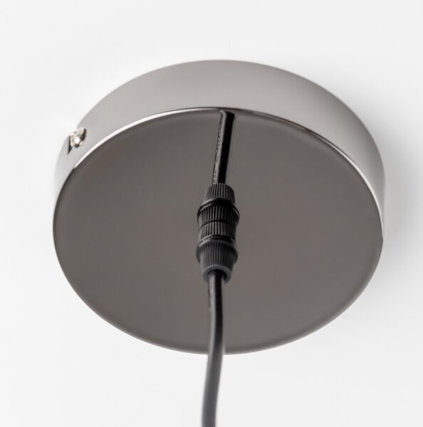 Brilagi - LED Lustr na lanku MILLA 6xG9/3W/230V černý chrom/bílá