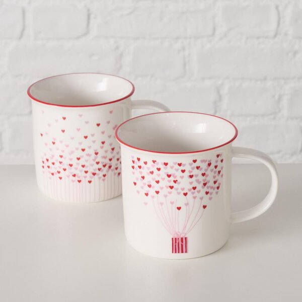 Boltze Home Collections Porcelánový hrníček Sherine s dárkem