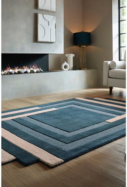 VLNĚNÝ KOBEREC, 120/180 cm modrá Flair Rugs - Online Only koberce & rohožky, Online Only