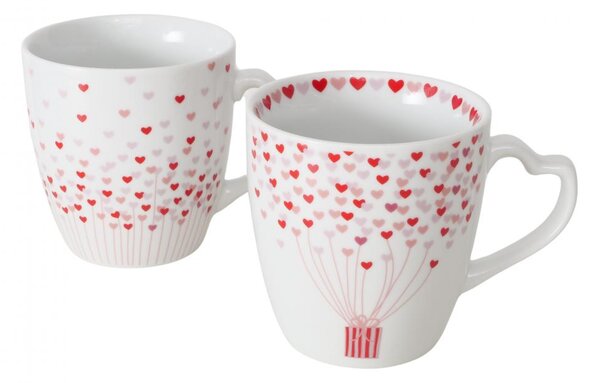 Boltze Home Collections Hrnek Sherine se srdíčky