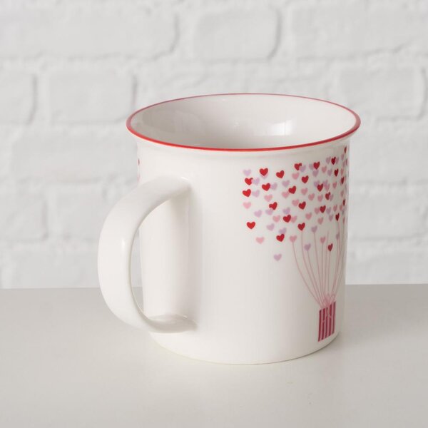 Boltze Home Collections Porcelánový hrníček Sherine s dárkem