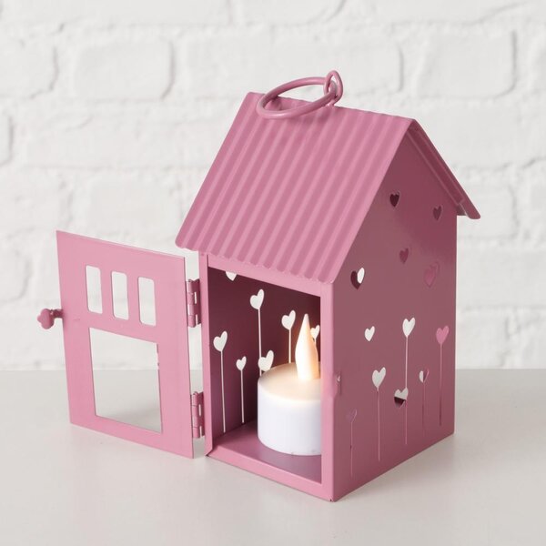 Boltze Home Collections Lucerna Sherine tmavě růžová