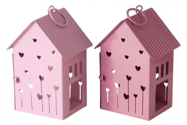 Boltze Home Collections Lucerna Sherine světle růžová