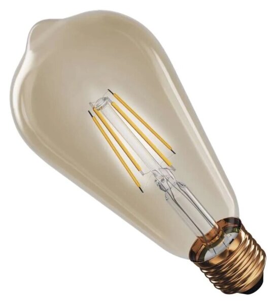 LED Žárovka VINTAGE ST64 E27/4,5W/230V 2200K