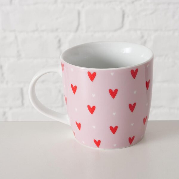 Boltze Home Collections Hrníček Milena se srdíčky