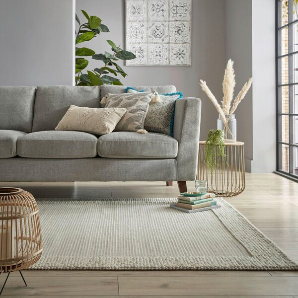 RUČNĚ TKANÝ KOBEREC, 80/150 cm krémová Flair Rugs - Online Only koberce & rohožky, Online Only