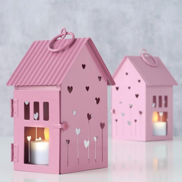 Boltze Home Collections Lucerna Sherine světle růžová