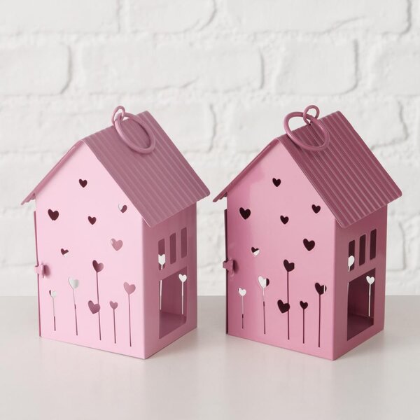 Boltze Home Collections Lucerna Sherine světle růžová