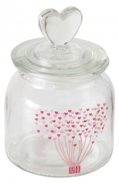 Boltze Home Collections Skleněná dóza s dárkem Sherine