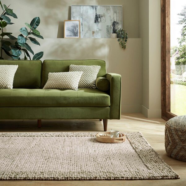 RUČNĚ TKANÝ KOBEREC, 120/170 cm zelená Flair Rugs - Online Only koberce & rohožky, Online Only