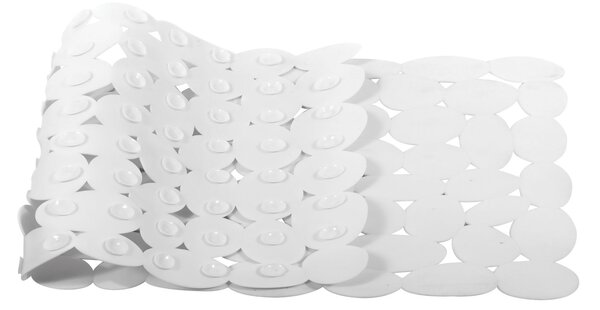 Spirella protiskluzová podložka do vany MARATHON, bílá, PVC, 73 x 36 cm