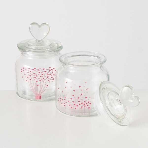 Boltze Home Collections Skleněná dóza s dárkem Sherine