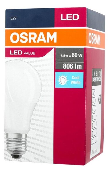 LED Žárovka A60 E27/9,5W/230V 4000K - Osram