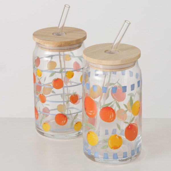 Boltze Home Collections Párty hrnek Fruits se čtverečky