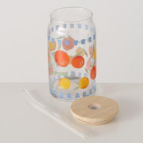 Boltze Home Collections Párty hrnek Fruits se čtverečky