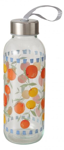 Boltze Home Collections Láhev na pití Fruits se čtverečky