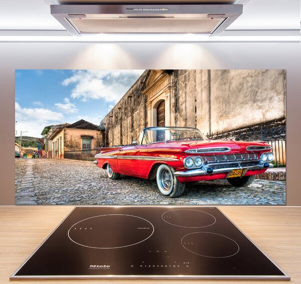 Panel do kuchyně Červený Chevrolet pksh-28895632