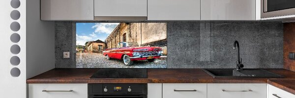 Panel do kuchyně Červený Chevrolet pksh-28895632