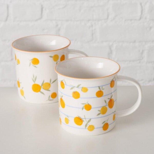 Boltze Home Collections Porcelánový hrníček Fruits