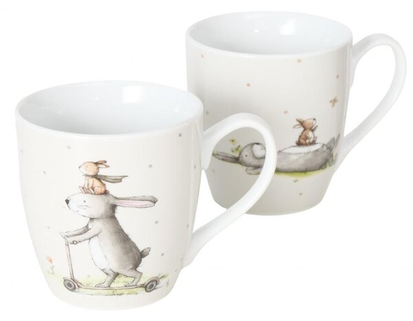 Boltze Home Collections Hrnek Bunny ležící