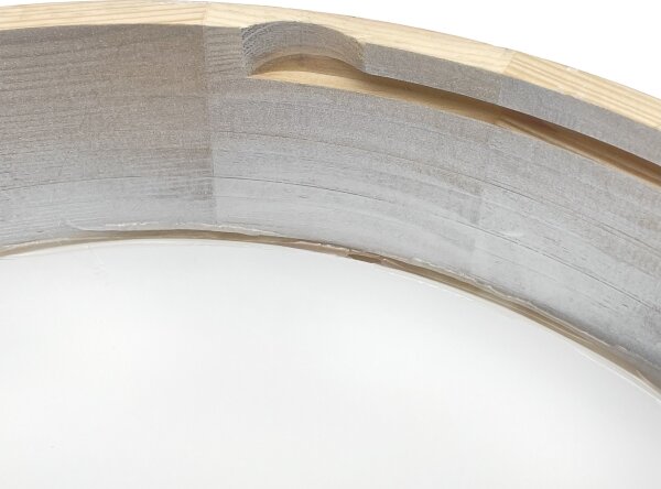 Brilagi - Stropní svítidlo PINO 2xE27/15W/230V borovice/stříbrná pr. 37,5 cm