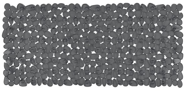 Spirella protiskluzová podložka do vany RIVERSTONE, tmavě šedá, PVC, 75 x 36 cm