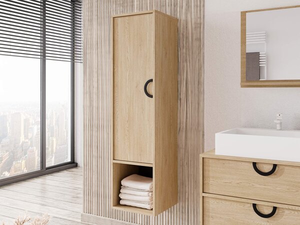 Závěsná koupelnová skříňka Gewiro, Barva: Kašmír 5903211457555
