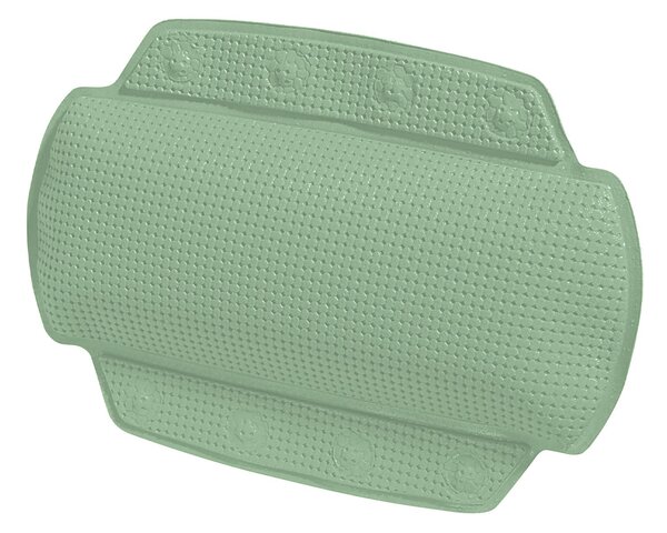 Spirella polštář do vany ALASKA, mechově zelená, PVC, 32 x 23 cm