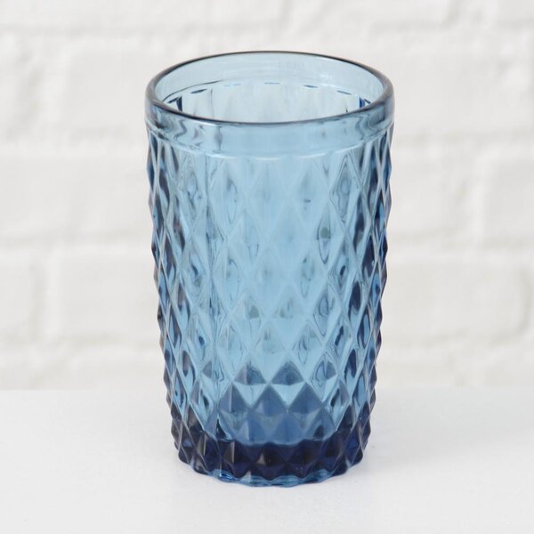Boltze Home Collections Sklenice na vodu modrá Aurora A