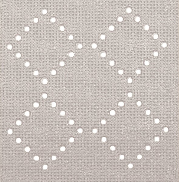 Spirella protiskluzová podložka do vany ALASKA, šedo-hnědá, PVC, 71 x 36 cm