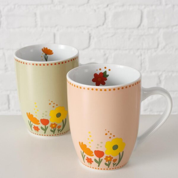 Boltze Home Collections Hrnek Farina oranžový