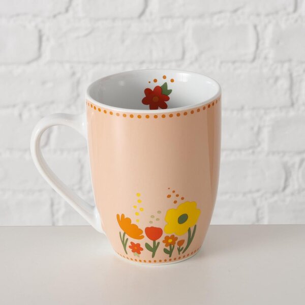 Boltze Home Collections Hrnek Farina oranžový
