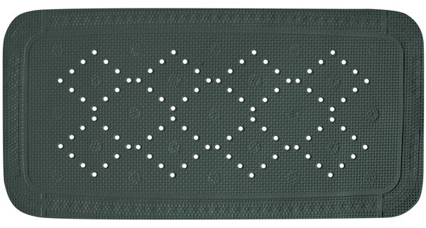 Spirella protiskluzová podložka do vany ALASKA, tmavě zelená, PVC, 71 x 36 cm