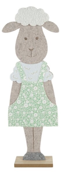 Velikonoční dekorace FELT SHEEP 50 cm - více barev Barva: Žlutá
